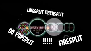 NEBULOUS - FIRST LINESPLIT TRICKSPLIT EVER. 90°POPSLIT, FIRESPLIT...