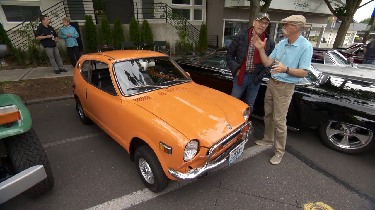 The '71 Honda "Pumpkin" AZ600 Greenwood Car Show YouTube