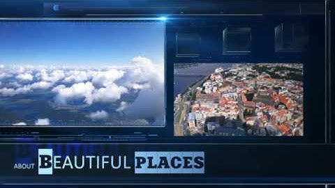 Blue Modern Slideshow After Effects Template