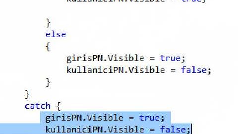 ASP.NET Üye Girişi 1