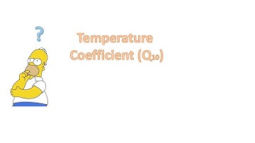 What to know about Temperature Coefficient. (Mathematical and Practical Biology for IAL)