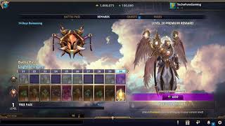Smite 7.3 Grim Omens New Battlepass 7 All Levels Free and Paid Path