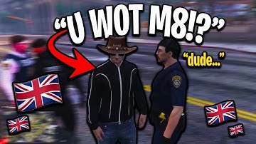 Trolling Serious RolePlayers With FiveM CHEATS (British Edition)