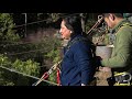 My mom jumped 160m Bungy at Bhote Koshi River, Nepal