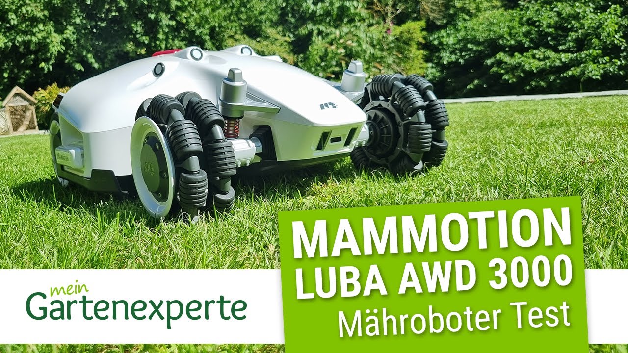 🌱 Mammotion LUBA AWD 3000 Kabelloser GPSMähroboter im Praxistest