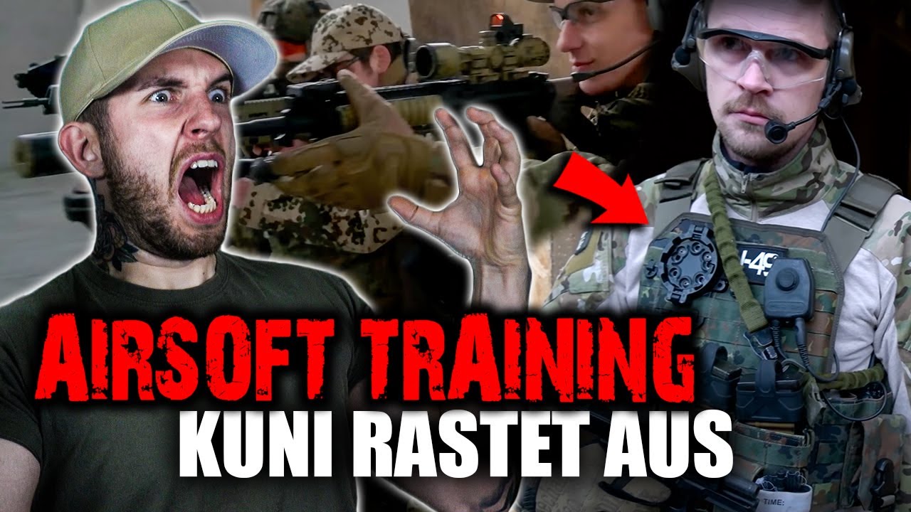 Airsoft CQB - was zur Hölle?! Ex SEK reagiert| Kuni reagiert