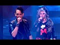 Rodrigo Tapari y Rocío Quiroz rockanrolearon al compás de "Jijiji" abriendo el ritmo Desafío