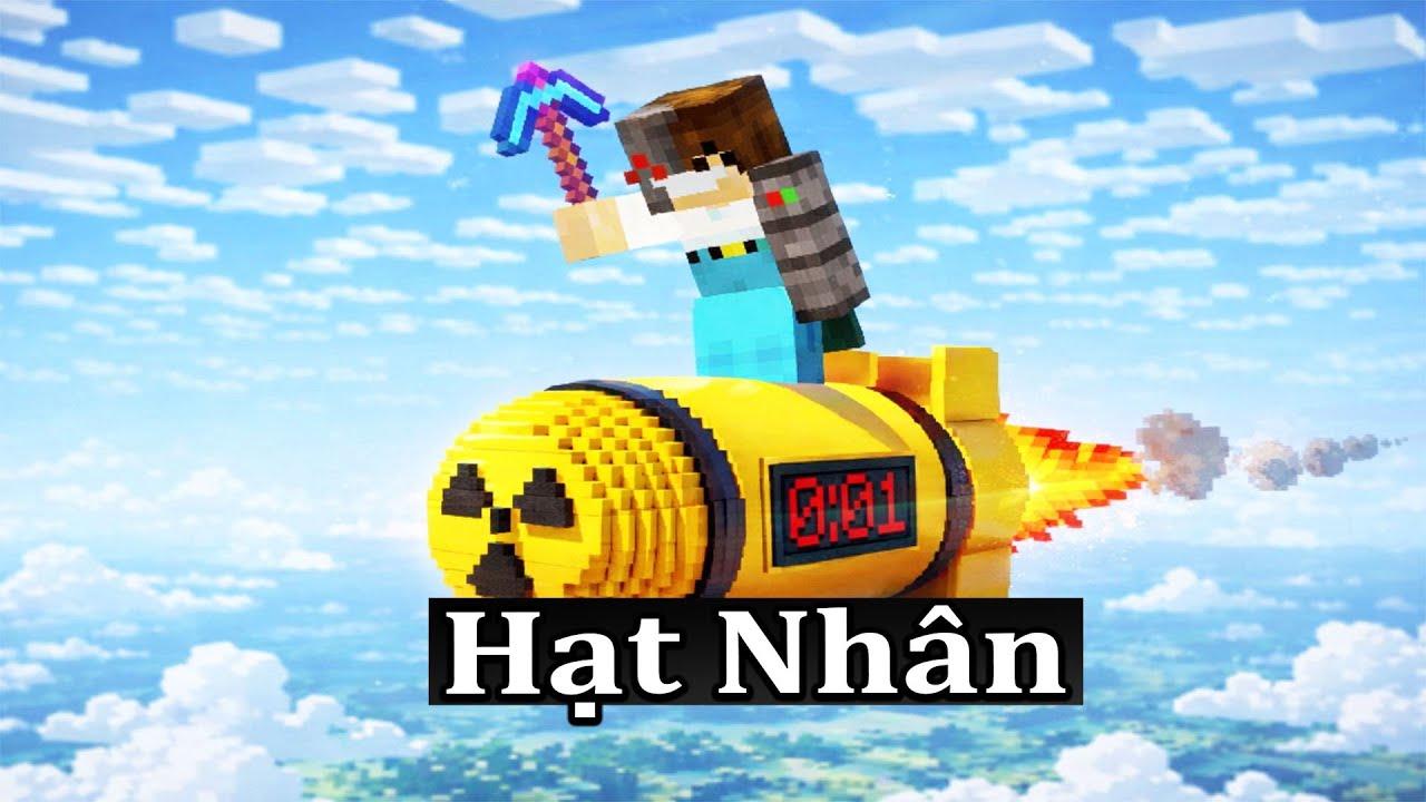 Minecraft Nhưng Tôi Sinh Tồn Trên One Block Hạt Nhân 🤣 Siêu Hài Hước