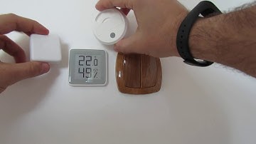 Xiaomi Temperature Humidity Monitor & MHO-C201 Display Digital Thermometer & Xiaomi Mijia LYWSD03MMC