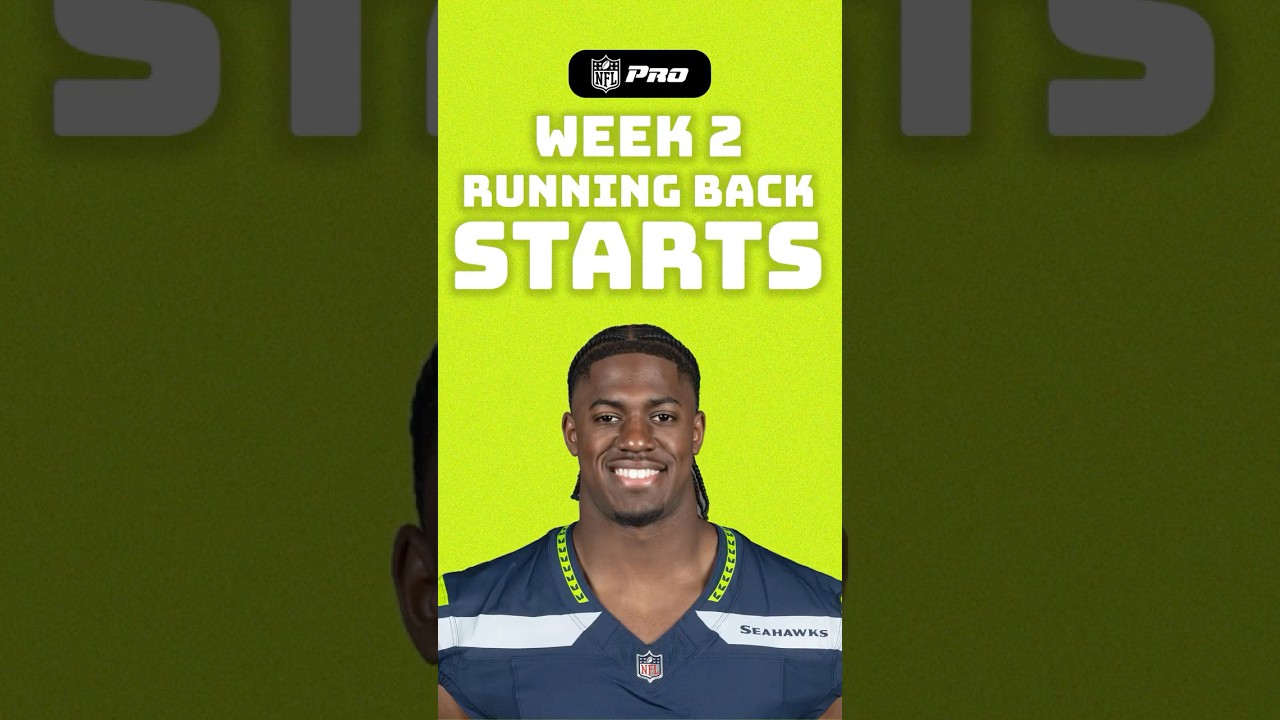 3 Must start running backs in week 2 💥