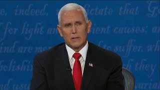 Pence Evades Question on Peaceful Transfer of Power
