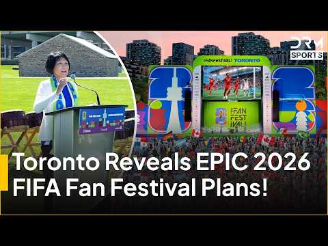 Video Torontos 2026 World Cup Fan Zone is INSANE | DRM Sports | ZO1H