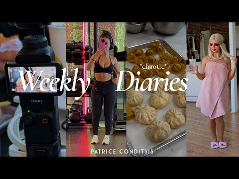 VLOG: halloween + costume making + cooking class + chaos | patrice conditsis