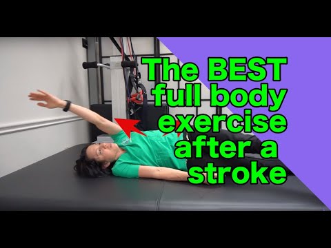Post stroke rehabilitation home exercise routine