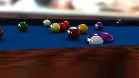Pool Balls Render