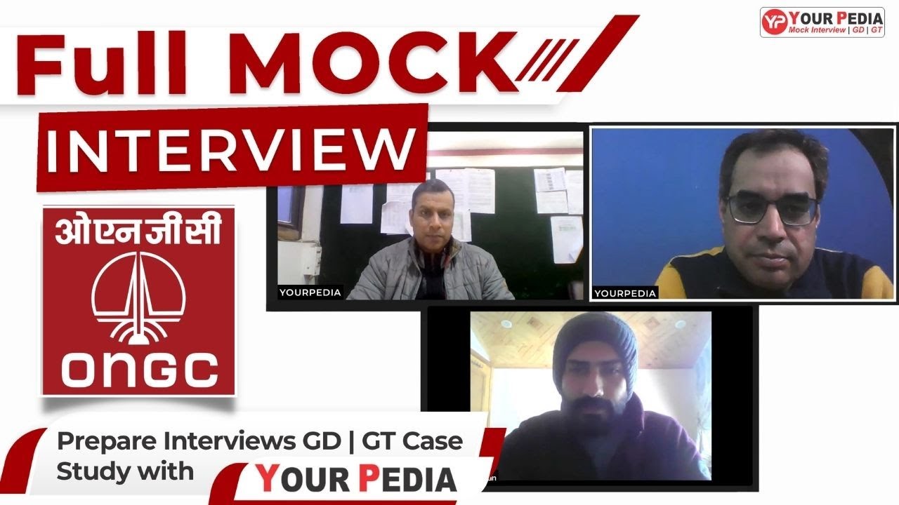 ONGC Full Mock Interview ME Interview Preparation ONGC Interview