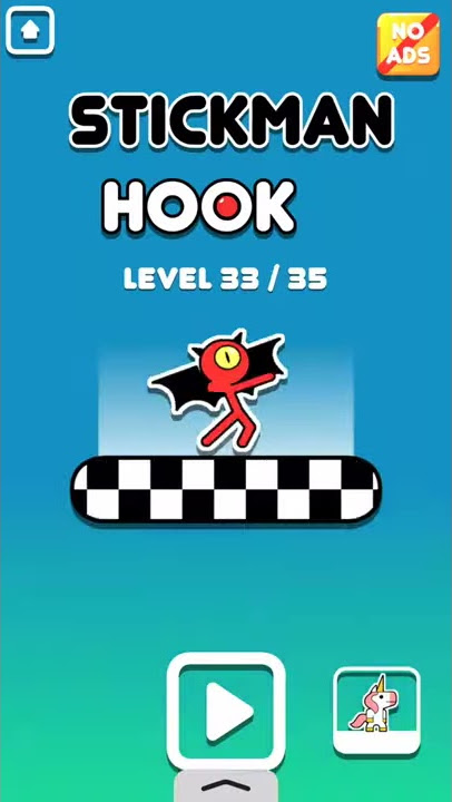 Stickman Hook Beat Every Level With This Simple Glitch/Cheat 