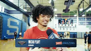 Micah Peavy On Playmaking, Offseason Work | 2026 Nba Summer League