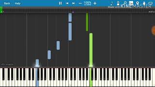 Iruna Online - Tower Of Ice - Piano - Synthesia