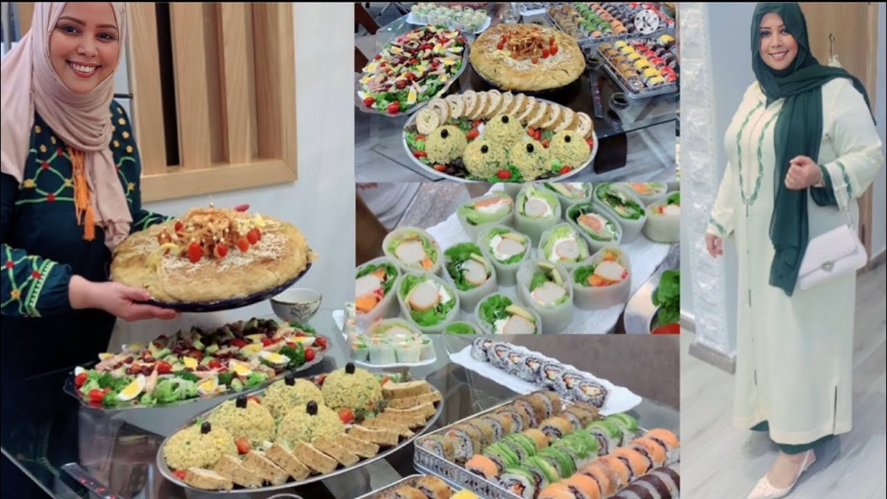 حمرة لراجلي وجهو قدام عائلتو فرحتهم 🥰بألذ وأشهى الأطباق عراضة هماوية وشاركة معاكم جلابة العيد❤️ 4k