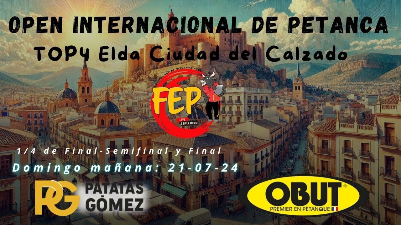 Miniature : Open TOP4**** CIUDAD DEL CALZADO. Domingo finales.