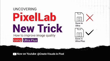 How to #improve #image quality / From Low to High quality image resolution / #PixelLab tutorial