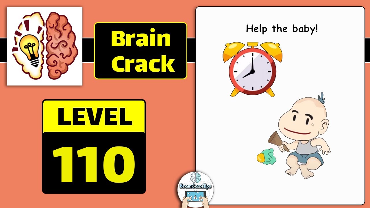Brain Crack - Level 110 Help The Baby Answer