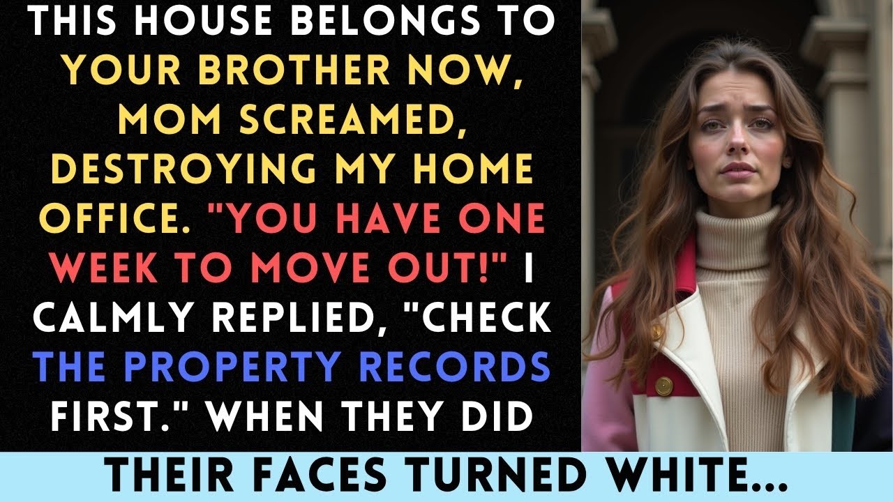 During Christmas Dinner, My Parents Announced They'd Given My House To My Brother  I Refused To