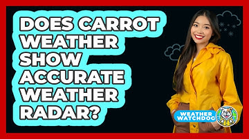 Does Carrot Weather Show Accurate Weather Radar?