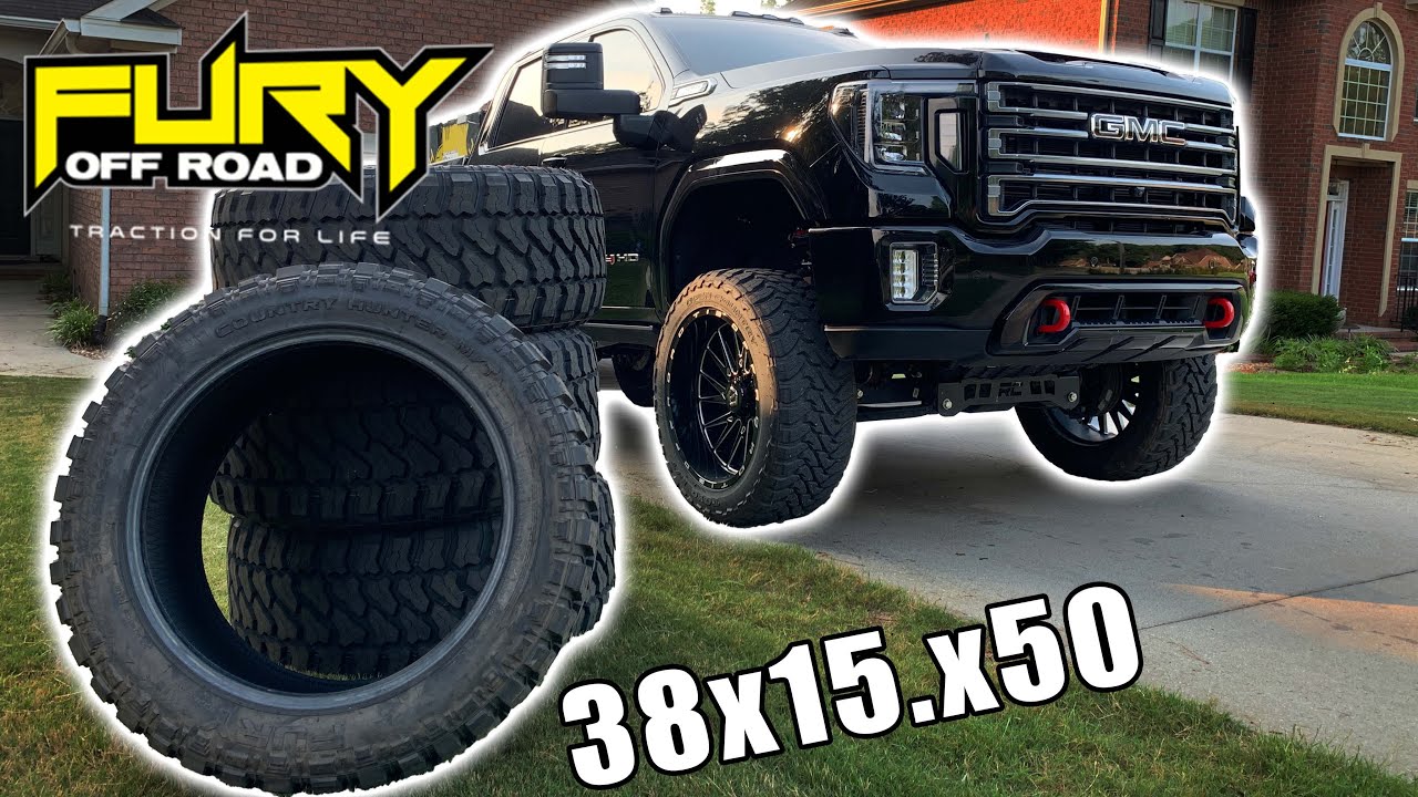 PICKED UP THE BEST LOOKING CHEAP MUD TIRES! **FURY 38x15.50R24** YouTube