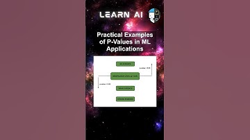Practical Examples of P-Values in ML Applications #ai #artificialintelligence #machinelearning
