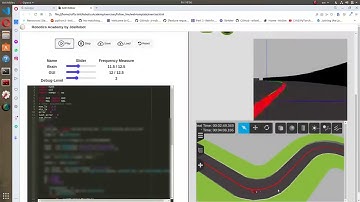 Robotics-Academy Follow Line (Visual Follow line) 3X  web template exercise