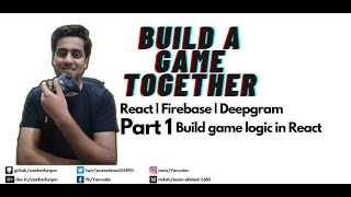 Build "Voice the Word" Game | React.js | Deepgram | Part 1 screenshot 5