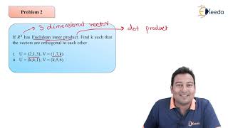Orthogonal Vectors Problem 2 - Vector Spaces - Engineering Mathematics - 4
