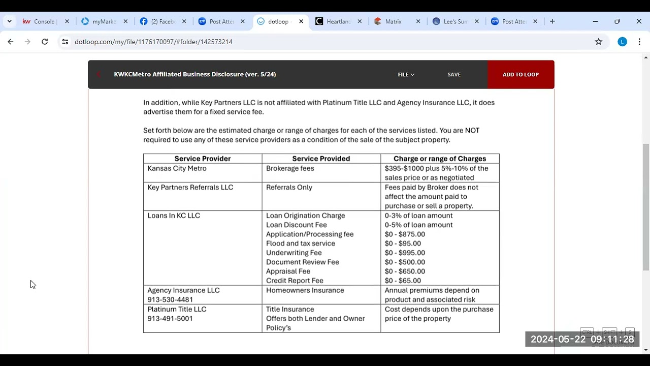 052224 Contracts Buyer & Listing Agreement