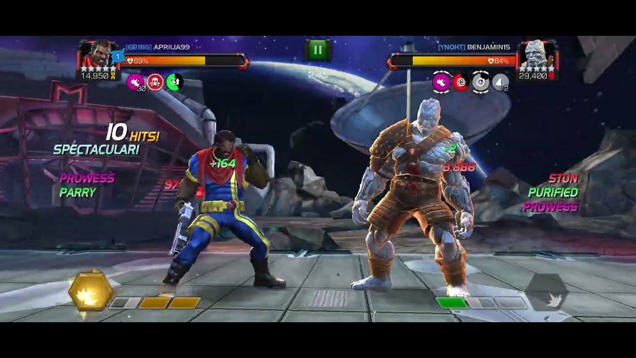 MCOC - Bishop vs MixMaster Korg