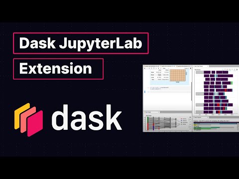 JupyterLab Extension: How to Integrate Dask Dashboards & JupyterLab in 5 Minutes
