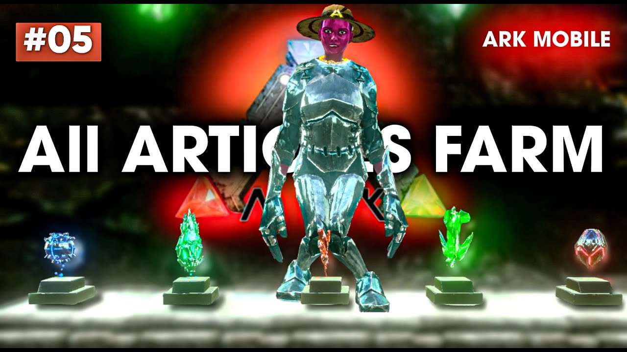 Ark Mobile Hindi - Farming An All Cave Artifact | Dungeon Series 05