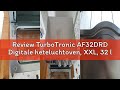 Review TurboTronic AF32DRD Digitale heteluchtoven, XXL, 32 liter, met draaispies, voor kip, 5-in-1 m