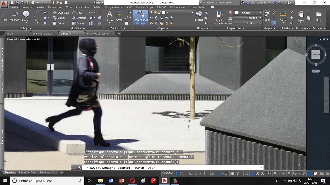 C mo Calcar Una Imagen En Autocad YouTube