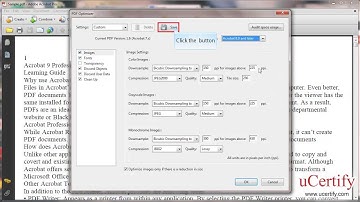 adobe acrobat 9 professional how to use the pdf optimizer demo