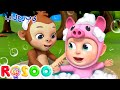 حان وقت الاستحمام Farm Animals Bath Time Rosoo Arabic