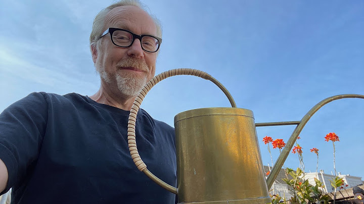 Adam Savage's One Day Builds: Brass Watering Can!