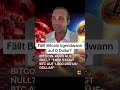 Fällt Bitcoin irgendwann auf 0 Dollar? #krypto #bitcoin #investieren