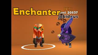 Enchanting My Level 1 Divinity Edge Swordmasters.io