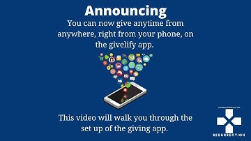 Givelify App Tutorial