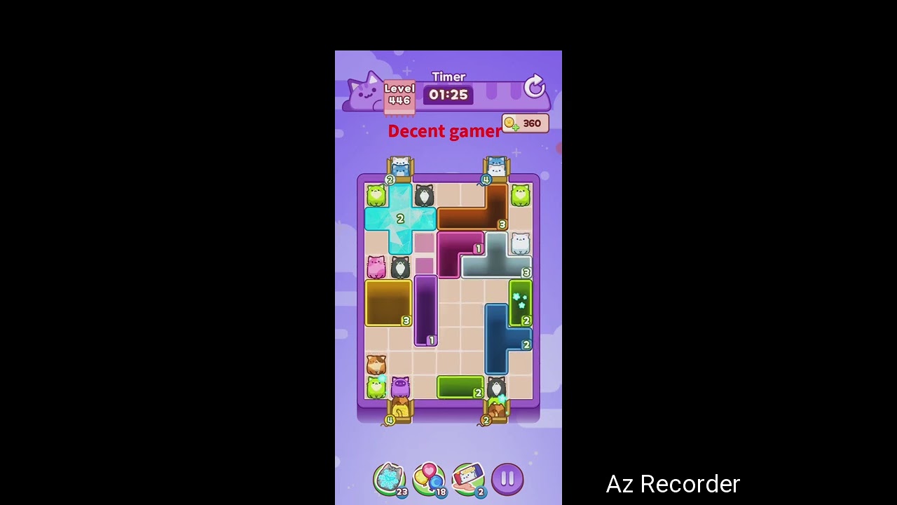 Drop the cat level 446 Walkthrough solution 