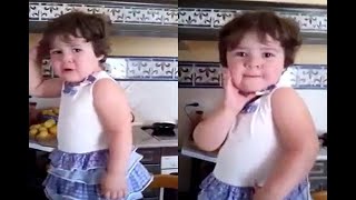 Bebé Bipolar, Hace Berrinche Y En Seguida Posa Para La Cámara