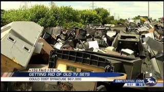 You Paid For It Getting Rid of Old TVs