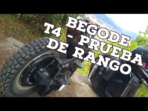 Begode T4 - range - YouTube